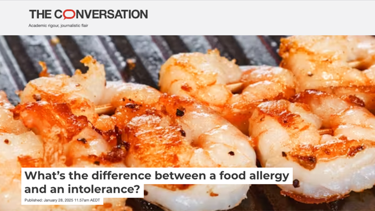 Food allergy verse intolerance-The Conversation